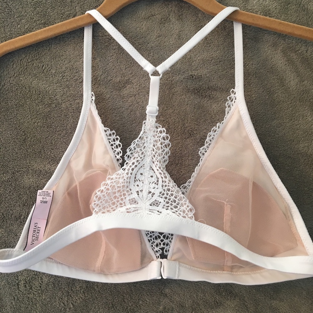 Victoria’s Secret White Lace Bralette - Picture 3 of 4